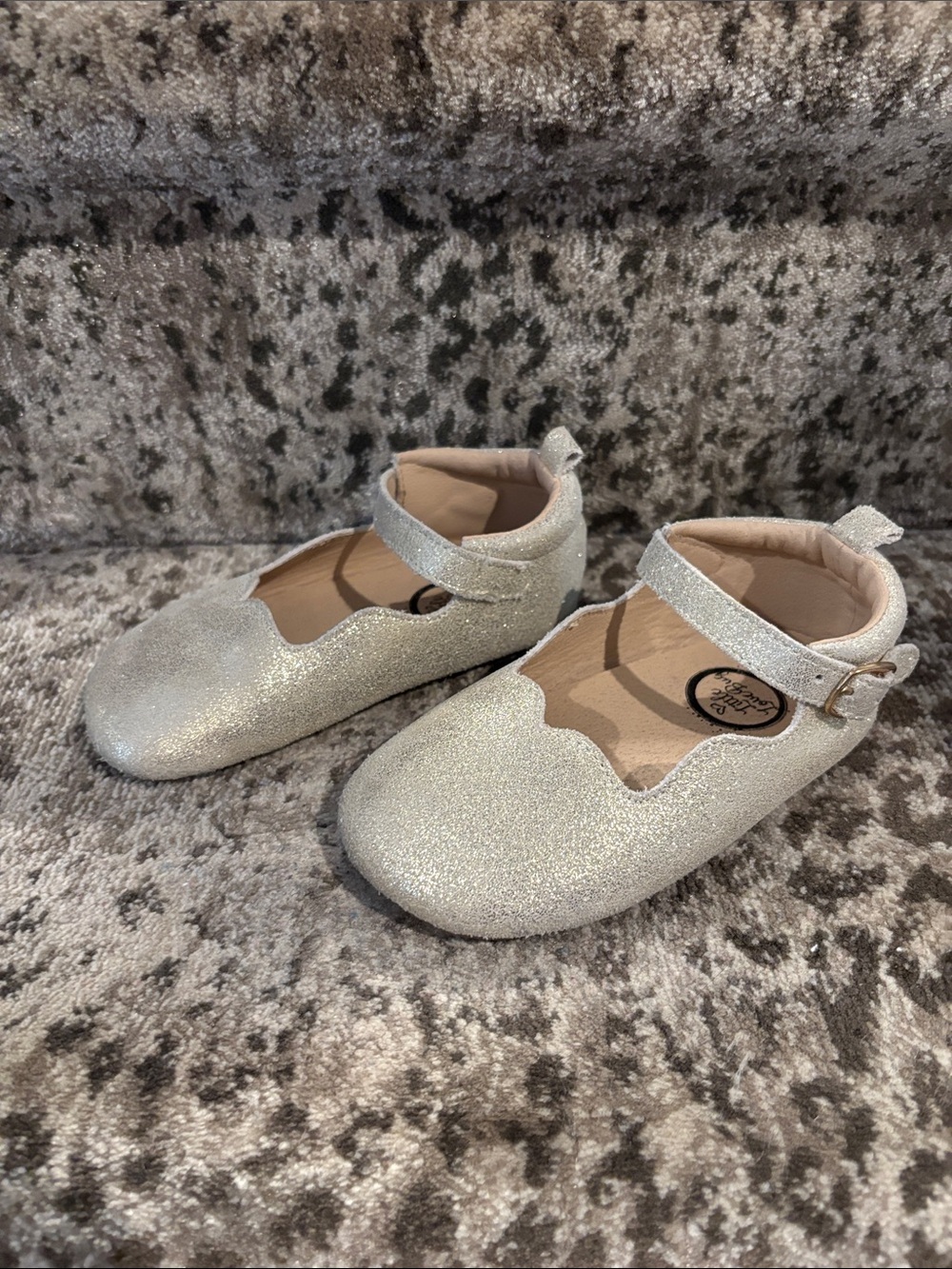 Little Love Bug Olivia Sparkle Mary Jane Shoes size 9